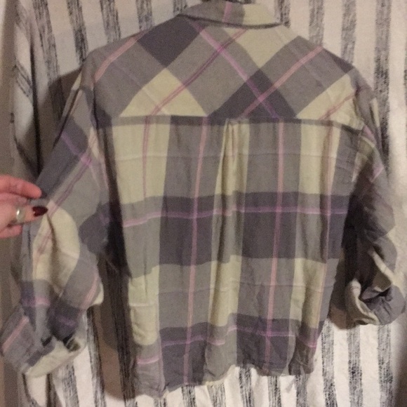 Cropped Roxy button up - Picture 3 of 3